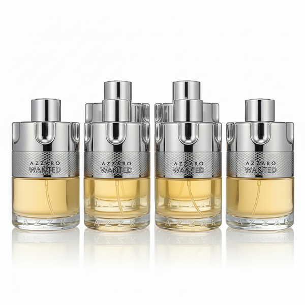 [6-PACK]  Azzaro Wanted by Azzaro Eau De Toilette Spray 3.4 oz for Male