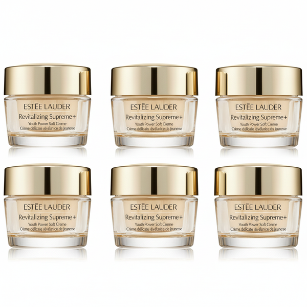 [6-PACK] Estee Lauder Revitalizing Supreme+ Youth Power Soft Creme - Anti-Aging Face Moisturizer