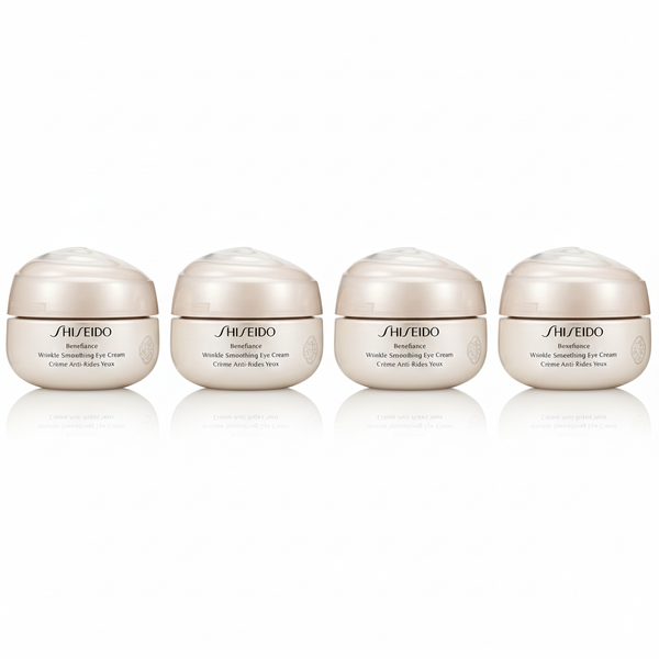 [4-PACK]  Shiseido Benefiance Wrinkle Smoothing Eye Cream 15ml/0.51oz