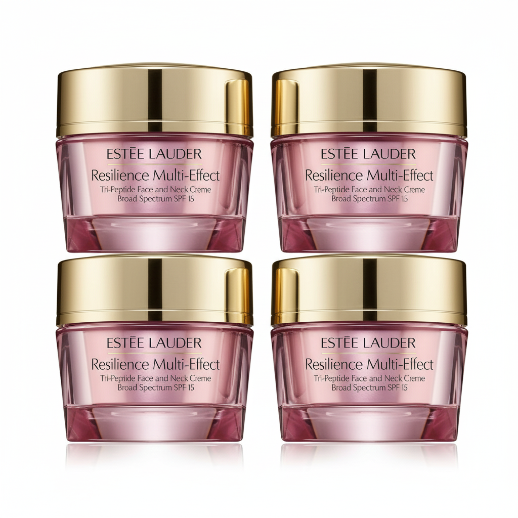 [4-PACK]  Estee Lauder Resilience Multi-Effect Tri-Peptide Face & Neck Cream SPF 15 (Copy)