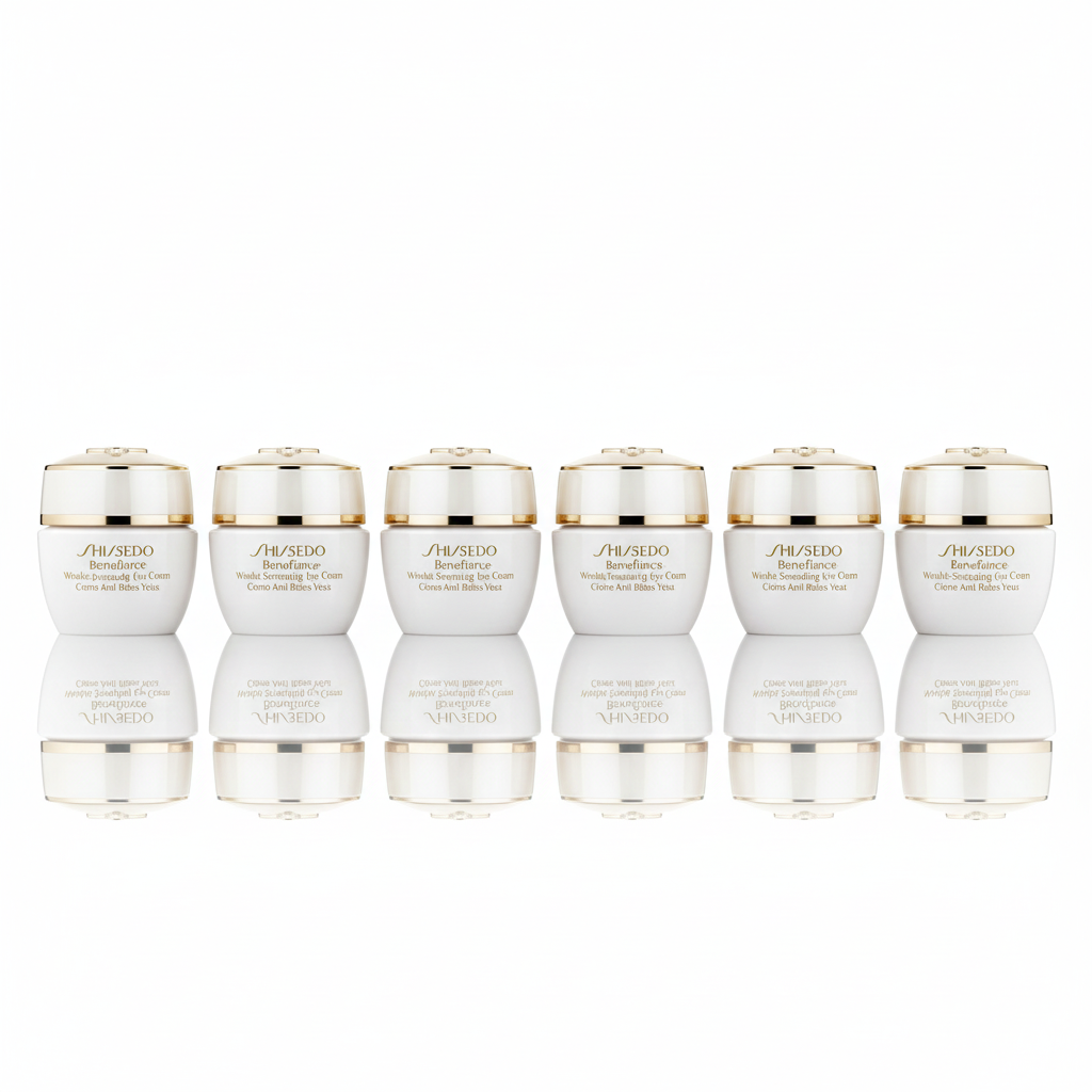 [6-PACK]  Shiseido Benefiance Wrinkle Smoothing Eye Cream 15ml/0.51oz