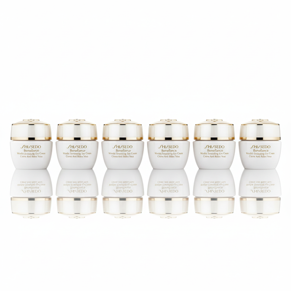 [6-PACK]  Shiseido Benefiance Wrinkle Smoothing Eye Cream 15ml/0.51oz