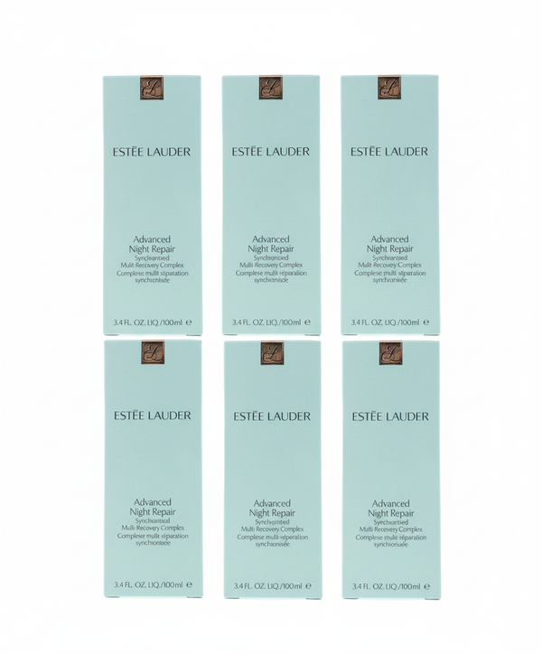 [6-PACK] Estee Lauder Advanced Night Repair Serum: Hydrating, Multi-Recovery, Antioxidant Complex, 3.4 oz