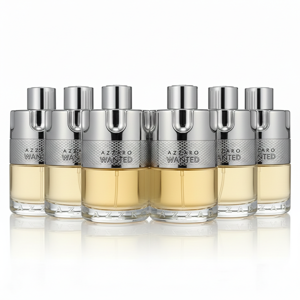 [6-PACK]  Azzaro Wanted by Azzaro Eau De Toilette Spray 3.4 oz for Male
