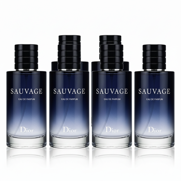 [6-PACK]  Sauvage by Christian Dior Eau De Parfum Spray 3.4 oz for Men